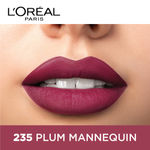 Buy L'Oreal Paris Color Riche Moist Matte Lipstick - Plum Mannequin 235 (3.7 g) - Purplle