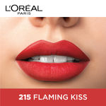 Buy L'Oreal Paris Color Riche Moist Matte Lipstick - Flaming Kiss 215 (3.7 g) - Purplle