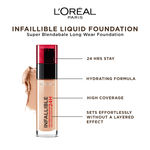 Buy L'Oreal Paris Infallible 24H Foundation - Radiant Beige 150 (30 ml) - Purplle