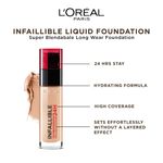 Buy L'Oreal Paris Infallible 24H Foundation - Miel Honey 235 (30 ml) - Purplle