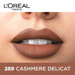 Buy L'Oreal Paris Color Riche Moist Matte Lipstick - Cashmere Delicat 289 (3.7 g) - Purplle
