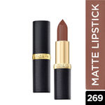 Buy L'Oreal Paris Color Riche Moist Matte Lipstick - Cafe De Flora 269 (3.7 g) - Purplle