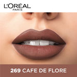 Buy L'Oreal Paris Color Riche Moist Matte Lipstick - Cafe De Flora 269 (3.7 g) - Purplle