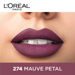 Buy L'Oreal Paris Color Riche Moist Matte Lipstick - Mauve Petal 274 (3.7 g) - Purplle
