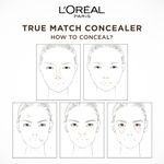 Buy L'Oreal Paris True Match Concealer - 2N Vanilla (6.8 ml) - Purplle