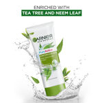 Buy Garnier Skin Naturals, Pure Active Neem Face Wash, (100 g) - Purplle