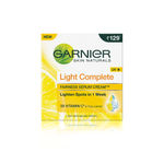 Buy Garnier Skin Naturals Light Complete Serum Cream, (45 g) - Purplle