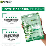 Buy Garnier Skin Naturals serum mask hydra bomb purifying & hydrating sheet mask Green tea  & hyaluron serum Sheet Mask (28 g) - Purplle