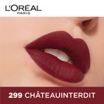 Buy L'Oreal Paris Color Riche Moist Matte Lipstick - Chateau Interdit 299 (3.7 g) - Purplle