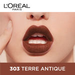 Buy L'Oreal Paris Color Riche Moist Matte Lipstick - Terre Antique 303 (3.7 g) - Purplle