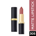 Buy L'Oreal Paris Color Riche Moist Matte Lipstick - Rose Garden 305 (3.7 g) - Purplle
