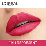 Buy L'Oreal Paris Rouge Signature Matte Liquid Lipstick,114 I represent - Purplle