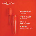 Buy L'Oreal Paris Rouge Signature Matte Liquid Lipstick,114 I represent - Purplle