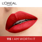 Buy L'Oreal Paris Rouge Signature Matte Liquid Lipstick,115 I am Worth It - Purplle