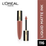 Buy L'Oreal Paris Rouge Signature Matte Liquid Lipstick - I Explore 116 (7 ml) - Purplle