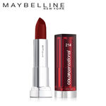 Buy Maybelline New York Color Sensational Satin Lipstick - Sweet Talker Wine 214 (3.9 g) - Purplle