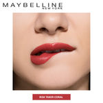 Buy Maybelline New York Color Sensational Satin Lipstick - Risk Taking Coral 510 (3.9 g) - Purplle