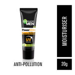 Buy Garnier Men PowerWhite Anti-Pollution Brightening Moisturiser, (20 g) - Purplle