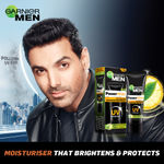 Buy Garnier Men PowerWhite Anti-Pollution Brightening Moisturiser, (20 g) - Purplle