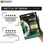 Buy Garnier Skin Naturals, Charcoal, Face Serum Sheet Mask (Black), 28g - Purplle