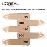 Buy L'Oreal Paris Infallible Foundation Stick - Sand 160 (9 g) - Purplle