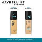 Buy Maybelline New York Fit Me Matte+Poreless Liquid Foundation (With Pump), 128 Warm Nude, 30ml - Purplle