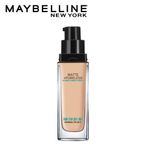 Buy Maybelline New York Fit Me Matte+Poreless Liquid Foundation (With Pump), 128 Warm Nude, 30ml - Purplle