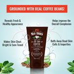 Buy Man Arden Caffeine De Tan Coffee Face Scrub, (100 ml) - Grounded With Real Coffee Beans - De Tans & Exfoliates, Refreshes - Purplle