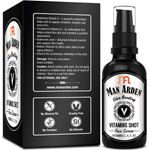Buy Man Arden Skin Boosting Vitamins Shot Face Serum, (30 ml) - With Vitamin C, A, E and B3 - Purplle