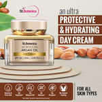 Buy St.Botanica Moroccan Argan Oil Day Cream With SPF 30 UVA/UVB PA+++, (50 g) - Daily Cream For a Glowing, Youthful Looking Complexion - Purplle