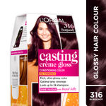 Buy L'Oreal Paris Casting Creme Gloss Hair Color, 316 Burgundy, 87.5g+72ml - Purplle