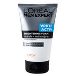 Buy L'Oreal Paris Men Expert White Activ Brightening Foam (100 ml) - Purplle