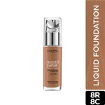 Buy L'Oreal Paris True Match Super-Blendable Foundation - Nut Brown 8R8C (30 ml) - Purplle
