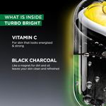 Buy Garnier Men Turbo Bright Double Action Face Wash, Deep Cleansing Anti Pollution Face Wash with Charcoal and Vitamin C, Suitable for all Skin Types, 100g - Purplle