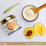 Buy Just Herbs Apricot Sparkle Invigorating Skin Radiance Scrub (100 g) - Purplle