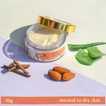 Buy Just Herbs Silkskin Indian Ginseng-Aloevera Moisturising Cream (50 g) - Purplle