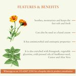 Buy Just Herbs Pedisoft Calendula-Peppermint Crack Cure Foot Cream (50 g) - Purplle