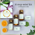 Buy Just Herbs Just Herbs essentials 6 step mini kit - combination skin - Purplle