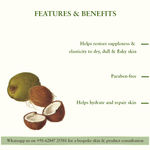 Buy Just Herbs Kerala Cocunut & Wheatgerm Body Butter (200 gm) - Purplle