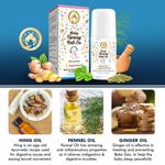 Buy Mom & World Baby Tummy Roll On (50 ml) - Purplle