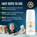 Buy Mom & World Baby Tummy Roll On (50 ml) - Purplle