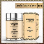 Buy Vayam Ayurveda Hair Growth Pack - Amla (40 g) | Ayurvedic | Natural | Herbal | Pure | Sulphate free | Paraben Free - Purplle