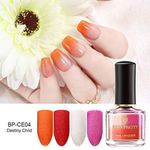 Buy BORN PRETTY Peel Off Thermal Nail Polish Champs Elysees Series Sunlight Sensitive Temperature Color Changing Nail Art Polish (CE04-Destiny Child) (6 ml) - Purplle