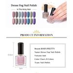 Buy BORN PRETTY Fur Glossy Purple Color Nail Polish Colorful Glitter Nail Art Varnish Manicure Design (MS02-Migratory Bird) - Purplle