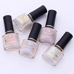Buy BORN PRETTY Pearl in Lotus Series Nail Polish Shell Glimmer Nail Varnish Shinny Glitter Nail Art Lacquer Bling Nail Polish (PL01-Precious Stone) (6 ml) - Purplle