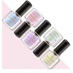 Buy BORN PRETTY Pearl in Lotus Series Nail Polish Shell Glimmer Nail Varnish Shinny Glitter Nail Art Lacquer Bling Nail Polish (PL01-Precious Stone) (6 ml) - Purplle