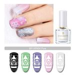 Buy BORN PRETTY Nail Art Stamping Polish Newly Sweet Style Manicure Plate Printing Varnish Candy Nail Stamp Lacquer (Pure White) (BP-WN04) (6 ml) - Purplle
