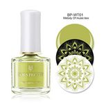 Buy BORN PRETTY Nail Art Stamping Polish Newly Sweet Style Manicure Plate Printing Varnish Candy Nail Stamp Lacquer (Melody of Music Box) (BP-WT01) (6 ml) - Purplle