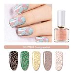 Buy BORN PRETTY Nail Art Stamping Polish Newly Sweet Style Manicure Plate Printing Varnish Candy Nail Stamp Lacquer (Coral Grapefruit) (BP-WT07) (6 ml) - Purplle