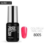 Buy Modelones Classic Color Gel UV Nail Gel Lacquer Soak Off UV Lamp Nail Gel Polish Long Lasting Glitter UV Nail Polish (8005) (7 ml) - Purplle